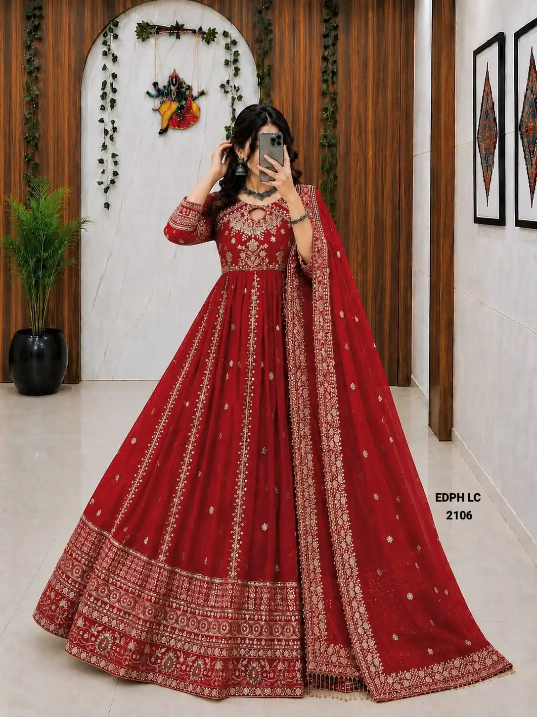 Majestic Charm Designer Wardrobe With This Newly Launched Anarkali Gown Set
